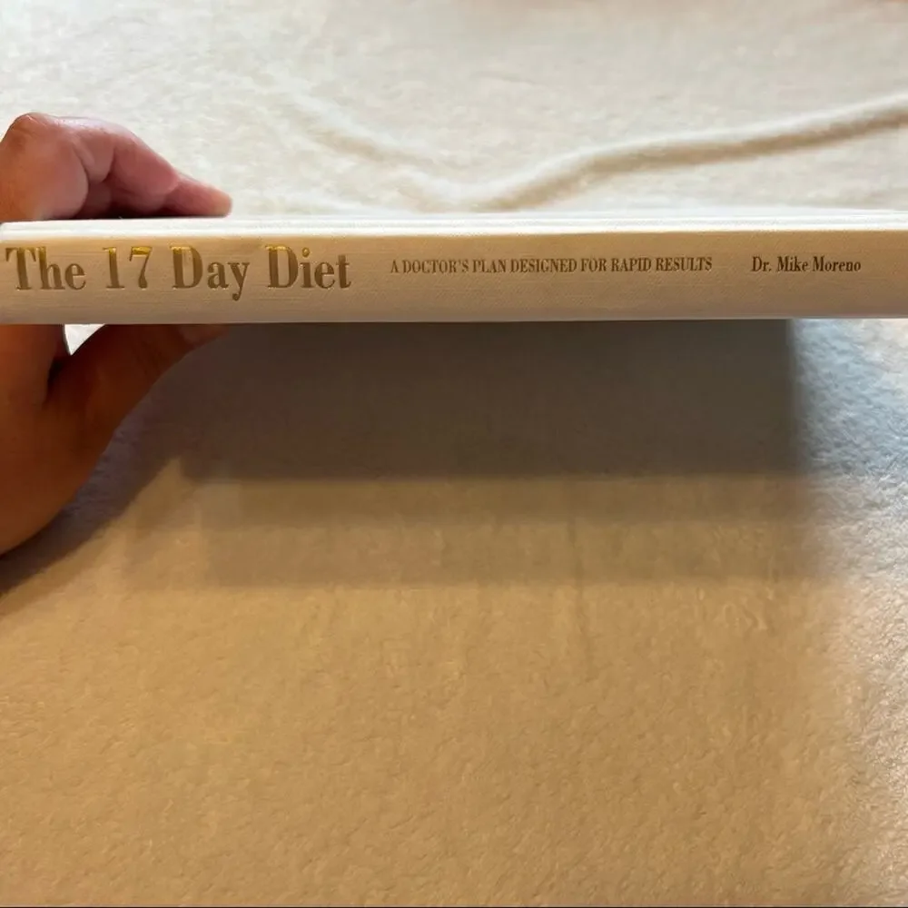The 17 Day Diet by Dr Mike Moreno Rapid Weight Loss Recipe & Plan Book