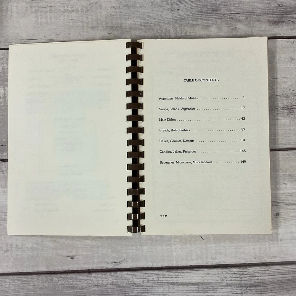 Chef Teddy Presents Unbearably Good Recipes Cookbook AORN California Chapter '87