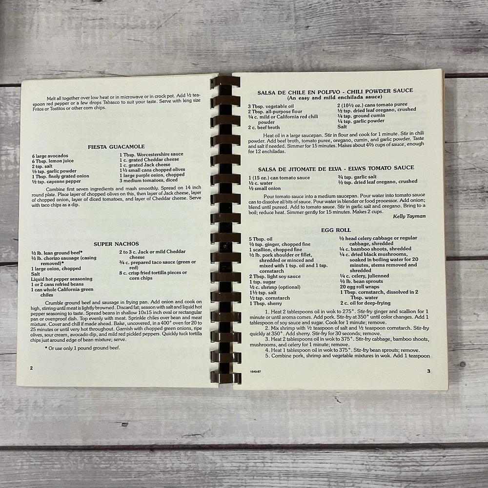 Chef Teddy Presents Unbearably Good Recipes Cookbook AORN California Chapter '87