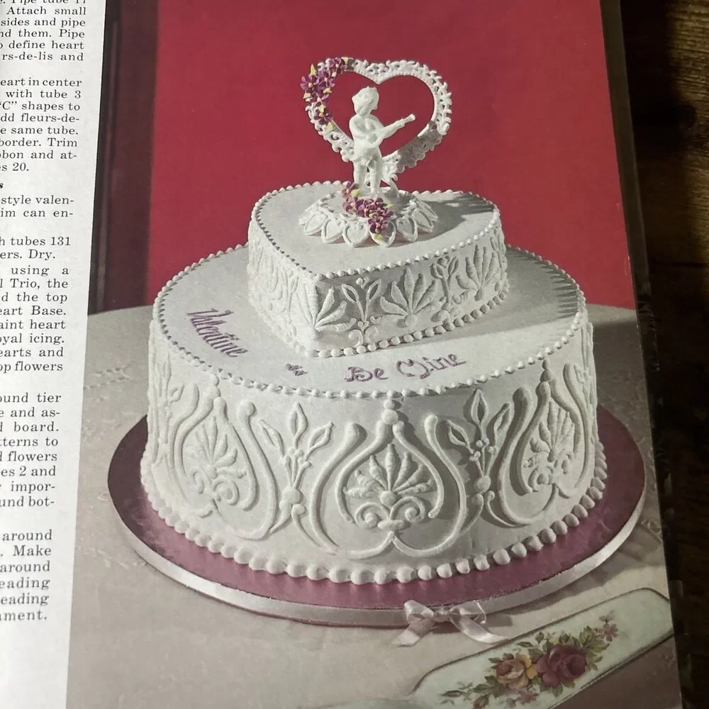 Celebrate! IV The Annual for Cake Decorators 1977 Vintage Cook Book By Wilton