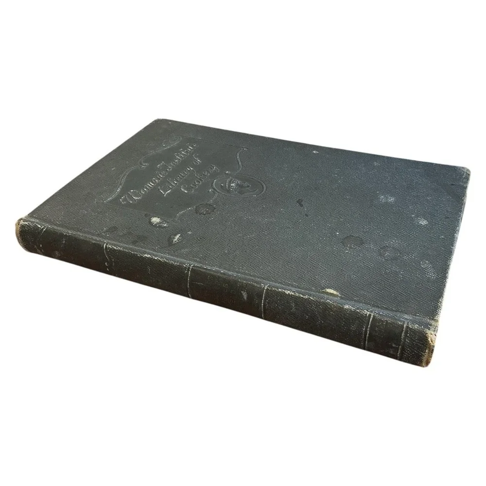 Womans Institute Library of Cookery 1928 Vintage Hardcover Cookbook Domestic Art